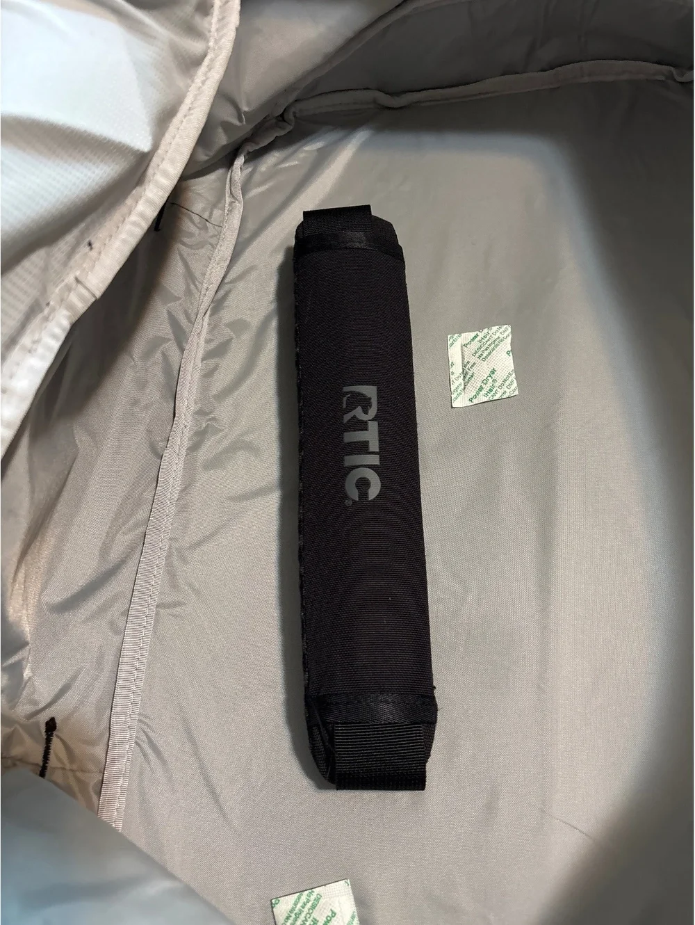 RTIC Road Trip Duffle Bag 45L Black Detroit Refinery Air Monitoring Team NWT